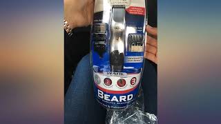 Wahl Groomsman Corded or Cordless Beard Trimmer for Men - Rechargeable Grooming Kit for Fa screenshot 5