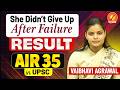 AIR 35 Vaibhavi Agrawal LIVE Class Interaction | UPSC Preparation Decoded | Vajiram and Ravi