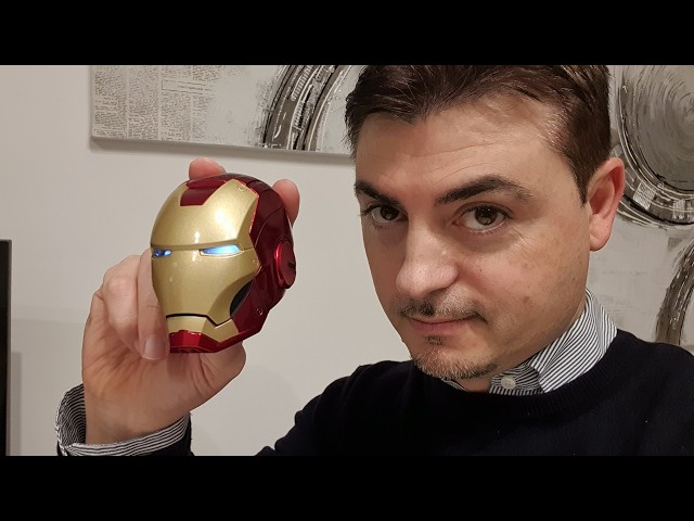 iron man helmet assembly XSociety Official MK5 - in Built Jarvis AI edge marvel of technology Marvel Iron Man 3D Puzzle