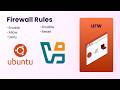 Manage Linux Firewall Rules (ufw)