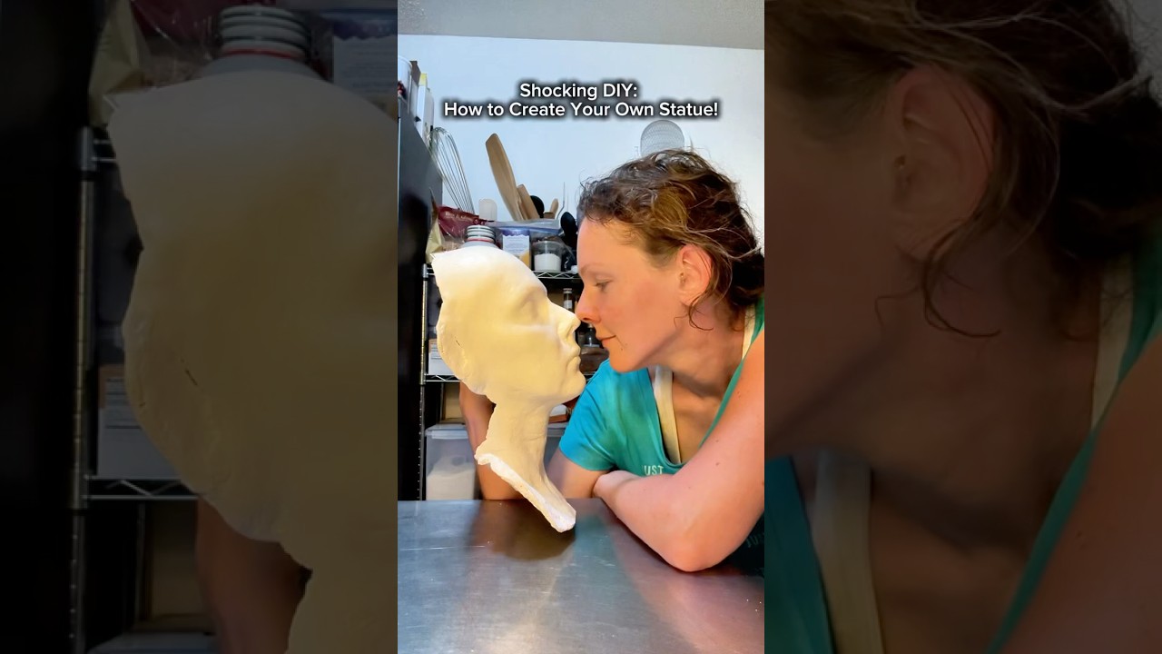 Shocking DIY: How to Create Your Own Statue! 🎨