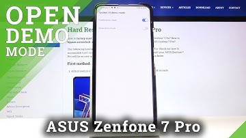 How to Run Demo Mode in ASUS Zenfone 7 Pro - Access Developer Options