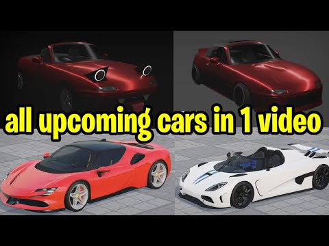 ALL UPCOMING CARS IN ONE VIDEO!!! | SkiMaskLiT