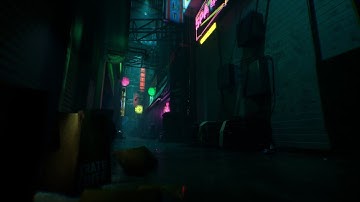 Back Alley Cinematic --- made with Blender and Unreal Engine 5