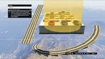 GTA 5 Content Creator Build Quick Easy Mega Ramps Trigger and Check Points In Air After Patch 1.17