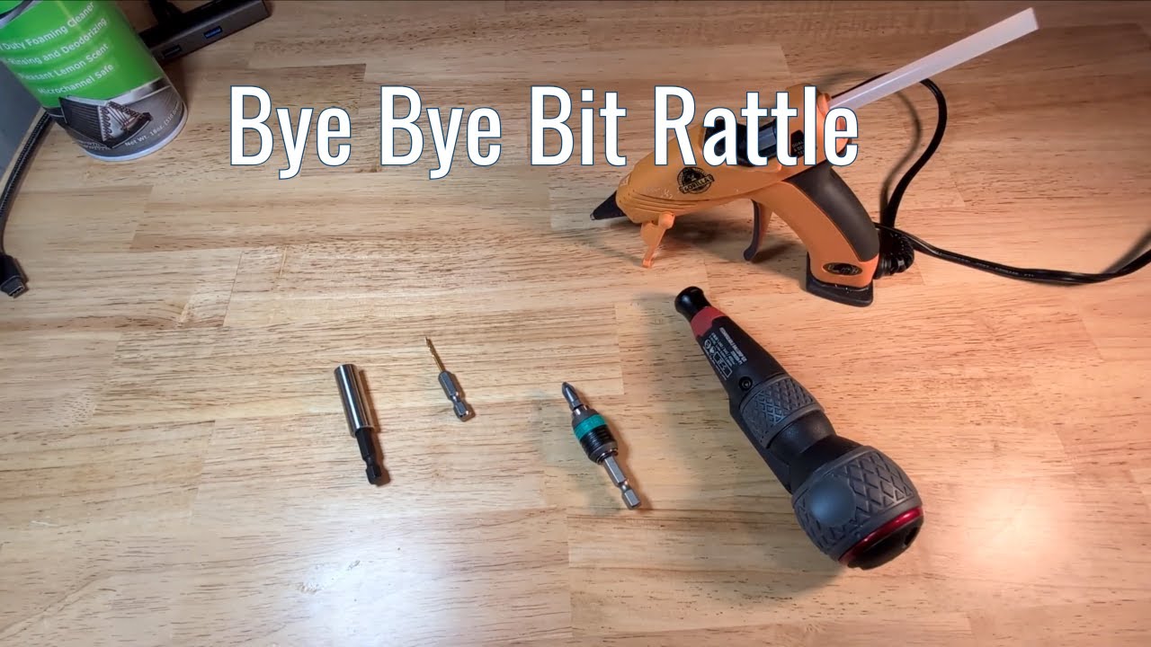 Модификация электрической отвёртки Vessel — устранение раздражающего дребезжания бит