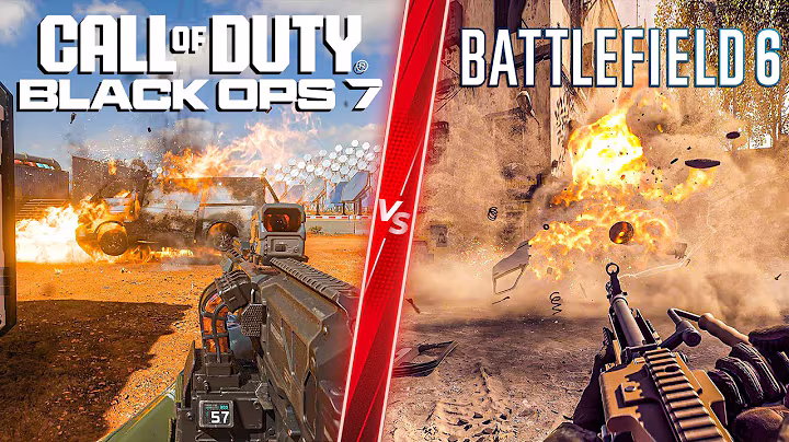 Call of Duty Black Ops 7 vs Battlefield 6 - Direct Comparison! Attention to Detail & Graphics! PC 4K