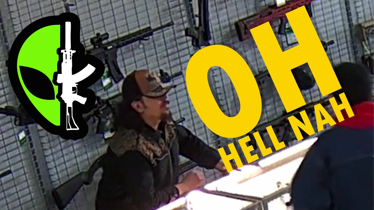 Guy Tries to Rob Gun & Pawn Store! - YouTube