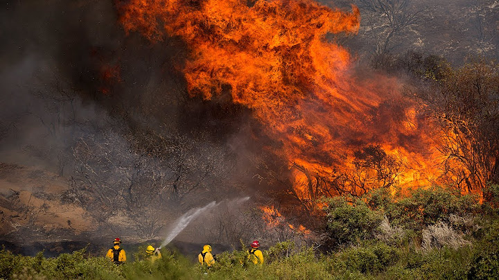 California’s ‘Apple Fire’ explodes in size as fire crews battle to contain the blaze