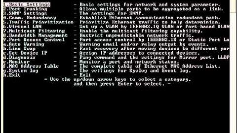 Moxa Managed Switch - Using Telnet to set IP address