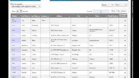 Wavebid Accounting Invoices