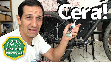 Pode passar cera na bike?