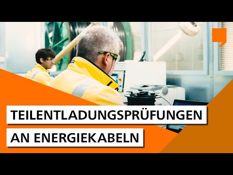 Teilentladungsprüfungen an Energiekabeln