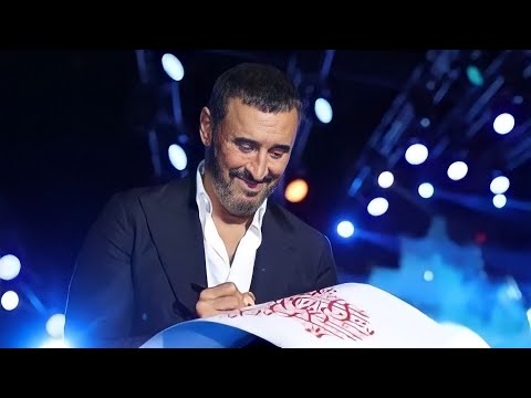 فيديو جديد القيصر كاظم الساهر رائعة اشكيك لمين سلطنه و طرب حفلة الساحل الشمالي مصر ٢٠٢٢