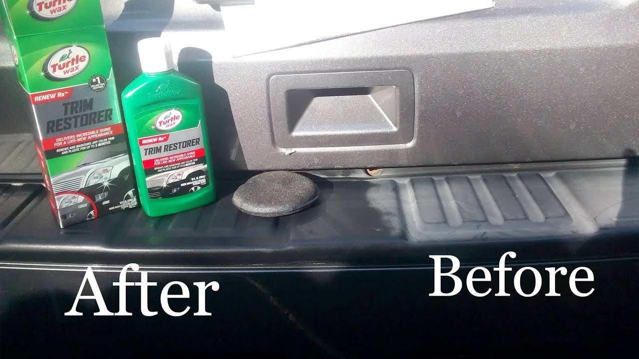 Turtle Wax Trim Restorer - Review 