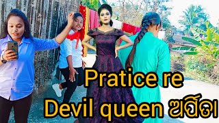 Reels Pratice ର Devil Queen Arpita Pausa Rabibara ପଜ Lizaexpress