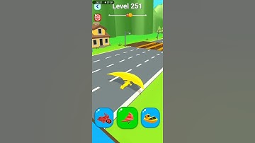 #Shape-Shifting #Level 251 #Funny Race Gameplay #shorts