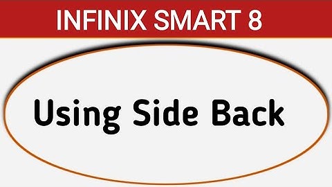 Infinix Smart 8 side back kaise kare, how to enable Gesture navigation in infinix, change navigation