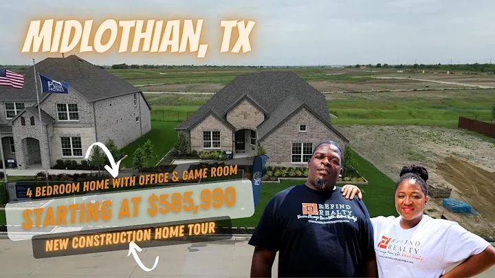 NEW CONSTRUCTION HOME IN MIDLOTHIAN, TX | THE CAMERON | PULTE HOMES | 31 MINS FROM DALLAS, TX