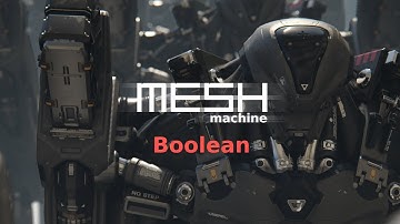 MESHmachine 0.7 - Boolean