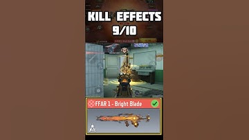 Mythic FFAR Review - Weapon inspection, kill effect #codm #codmobile #shorts