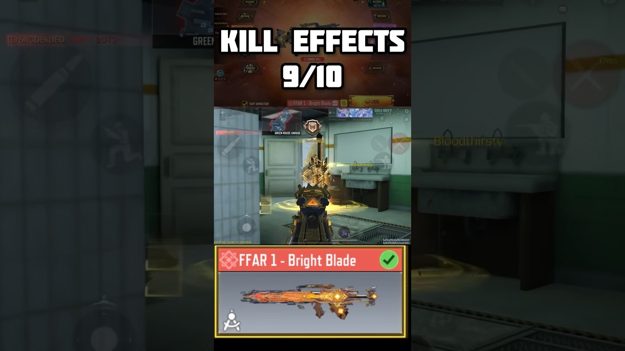 Mythic FFAR Review - Weapon inspection, kill effect 