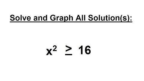 PreCalculus - Algebra Fundamental Review (44 of 80) Solve Inequalities (Linear/1-Variable)