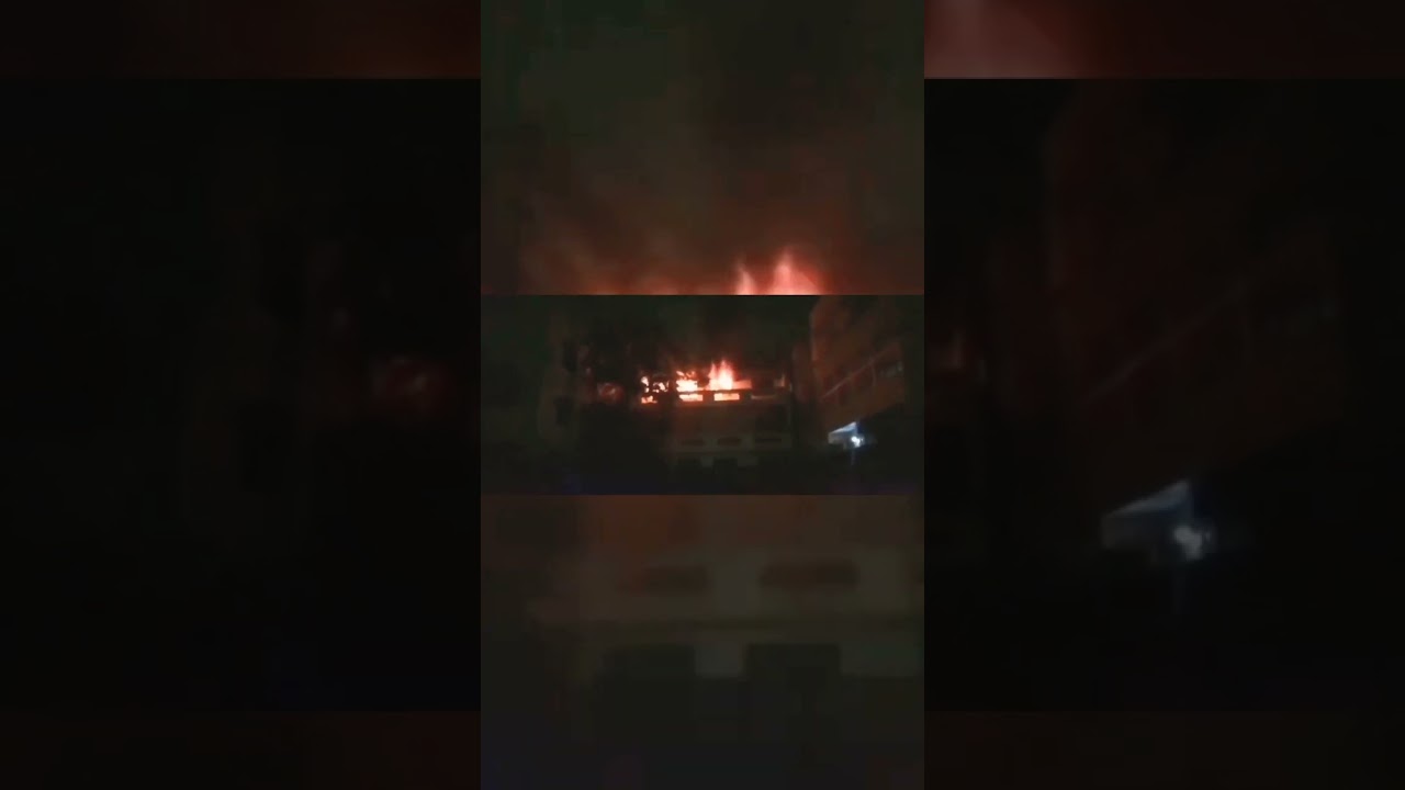 Massive fire broke out in Vrindavan's Garden Hotel in Mathura. 