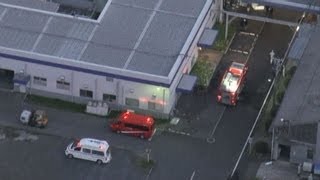 薬品工場で爆発 １人重傷 滋賀・湖南市