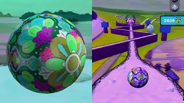 Going Balls Vs Reverse Balls Fast Run Gameplay - 253