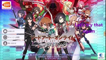 Sword Art Online Integral Factor  CBT - How to install (No VPN needed) (Android)