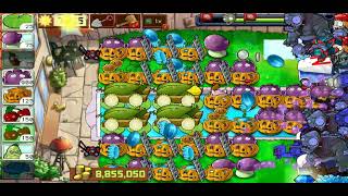 Plants vs Zombies. Survival Endless 2048-2050 Flags Completed. Mobile Game. screenshot 5