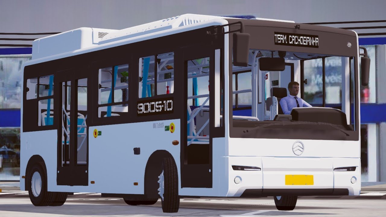 [Proton Bus Simulator]Golden Dragon ZhaoGe XML6705JEVY0C1 - Mapa CCS ZNSP v1.2 Linha 9005-10 TP