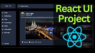 React.js UI Project for Beginners in Hindi | Easy React Project to Build Your Portfolio!