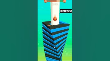 Stack Ball level 434 | android,iOS gameplay | #Shorts #Games offline games |RIDER0496