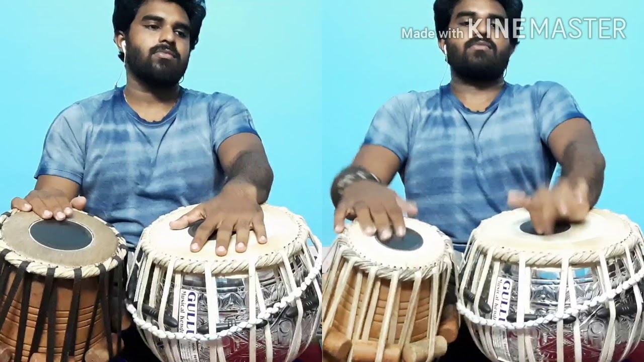 Gange Thudiyil Unarum Tabla Cover by Aravindh S Krishna aka Arvd.the.storyteller