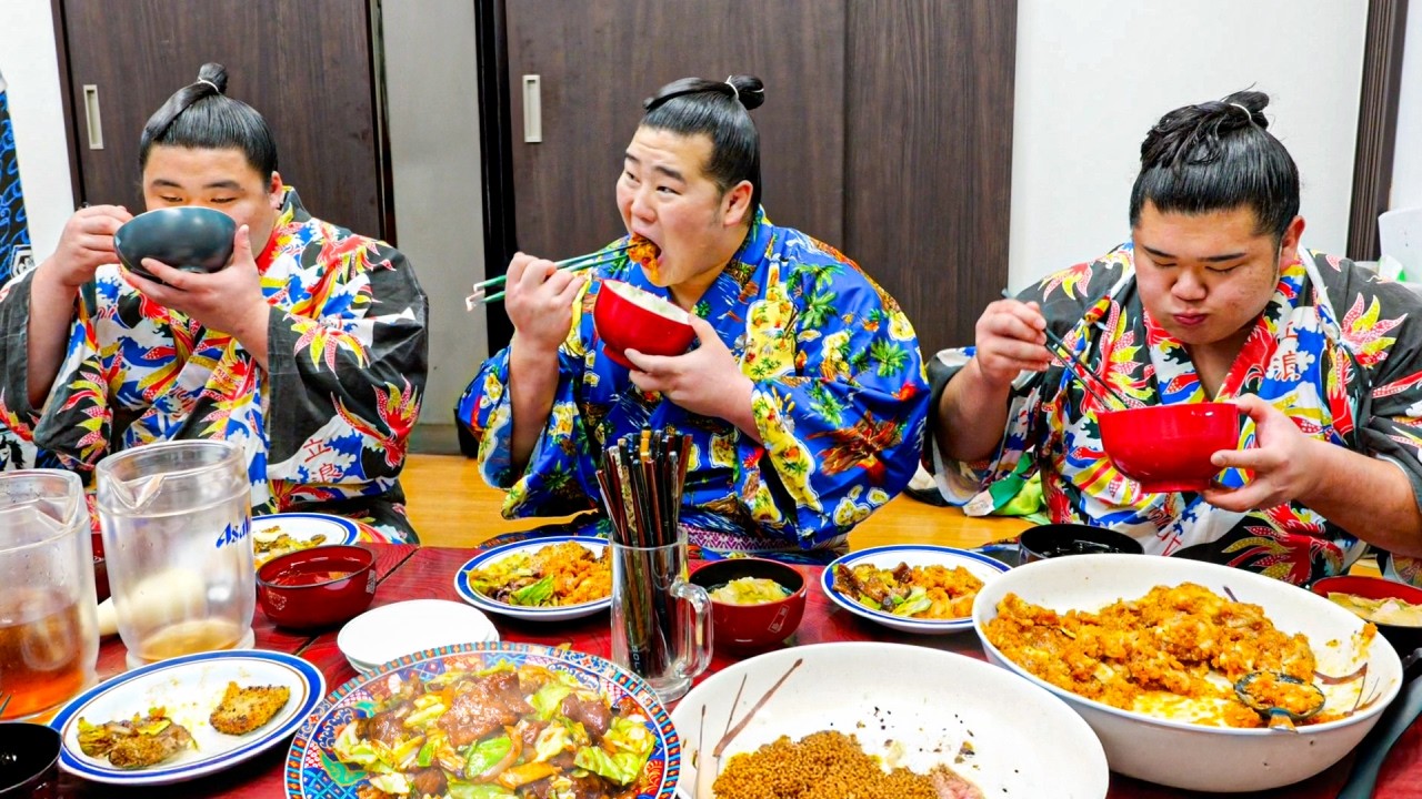 Пищевой Рай Борца Сумо Весом 160кг 🤯 Вагю, Курица и Тунец