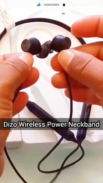Dizo Wireless Power - Neckband | dizo wireless power unboxing | dizo wireless earphones #shorts