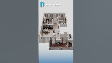 Real Estate 3D Isometric Services by NS Ventures | Floor Plan | Real Estate Videos | NS Ventures