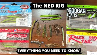 The NED RIG - EVERYTHING you need to know to CATCH MORE