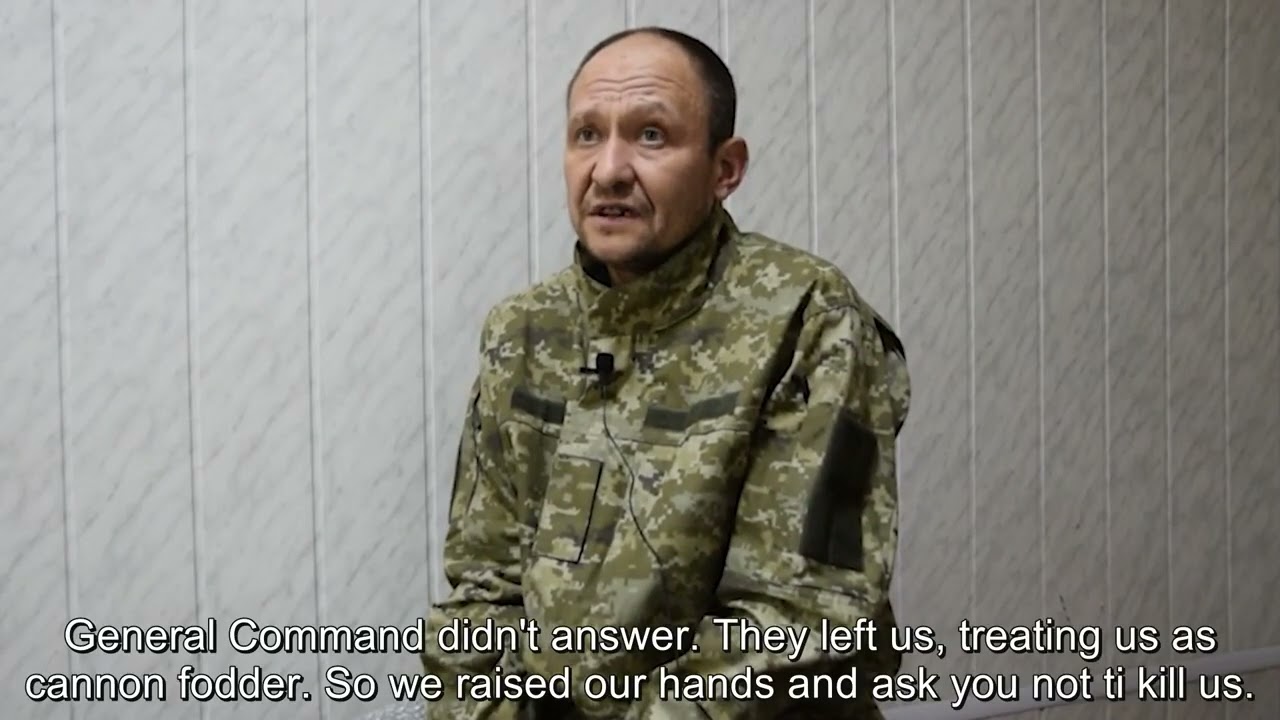 AFU captured servicemen: 'We are fighting for nothing, we are being deceived