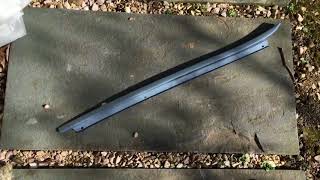 Jaguar S-Type Windshield Trim Refinish Tutorial