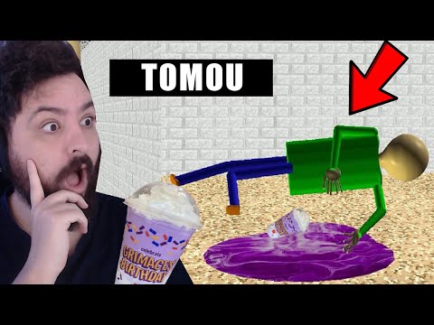 O PROFESSOR BALDI TOMOU um GRIMACE SHAKE?? DESBLOQUEIO NOVO FINAL SECRETO !! 