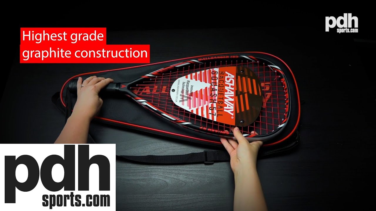 Ashaway Wall Banger 185 Racketball Racket 185 Unboxing by PDHSPORTS.COM ...
