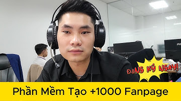 Phần Mềm Tạo Fanpage Hàng Loạt Mới Nhất 2024 | Tool Reg Page Pro5 Tự Động