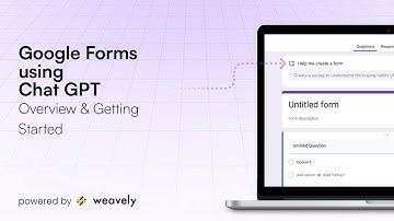 How to Create Google Forms In ChatGPT, Quick Tutorial