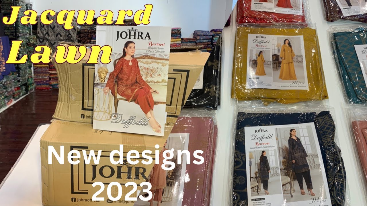 Jacquard Lawn latest designs 2023||Dineezee|| New Summer collection ❤️🔥🔥