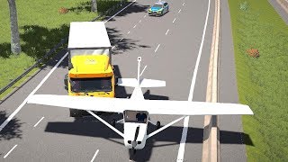 Autobahn Police Simulator 2 - Plane Emergency Landing! Gameplay 4K screenshot 5