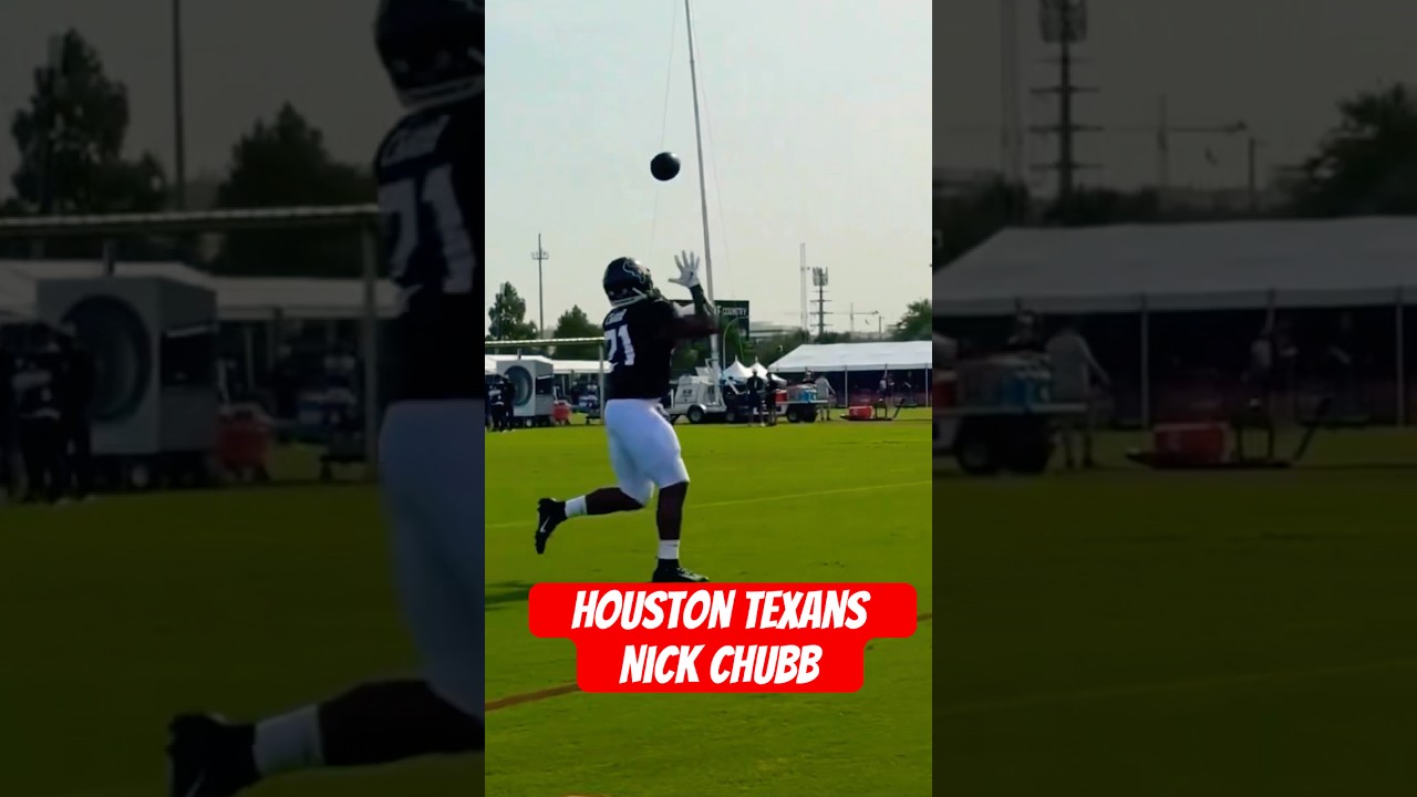 Houston Texans RB Nick Chubb 