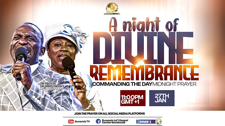 COMMANDING THE DAY ||A NIGHT OF DIVINE REMEMBRANCE REBROADCAST||. 28-01-2025